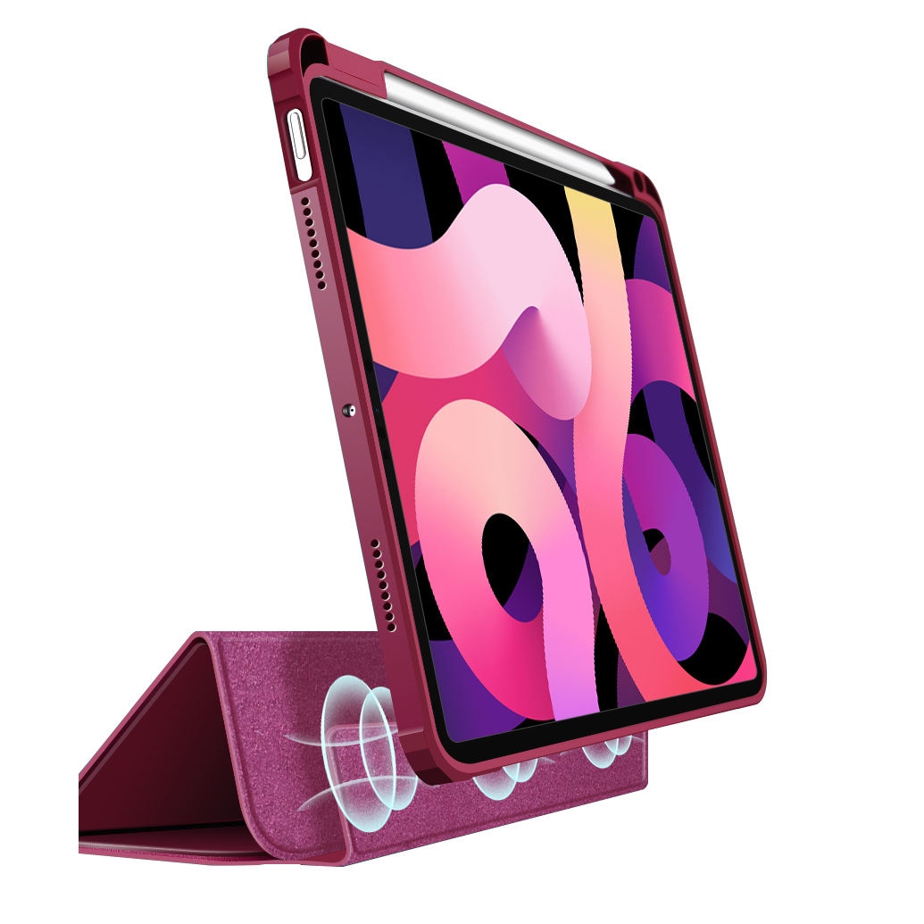 Detachable Aurora iPad Pro 11 2020New Transparent Non Slip With Pencil Holder Cover Case