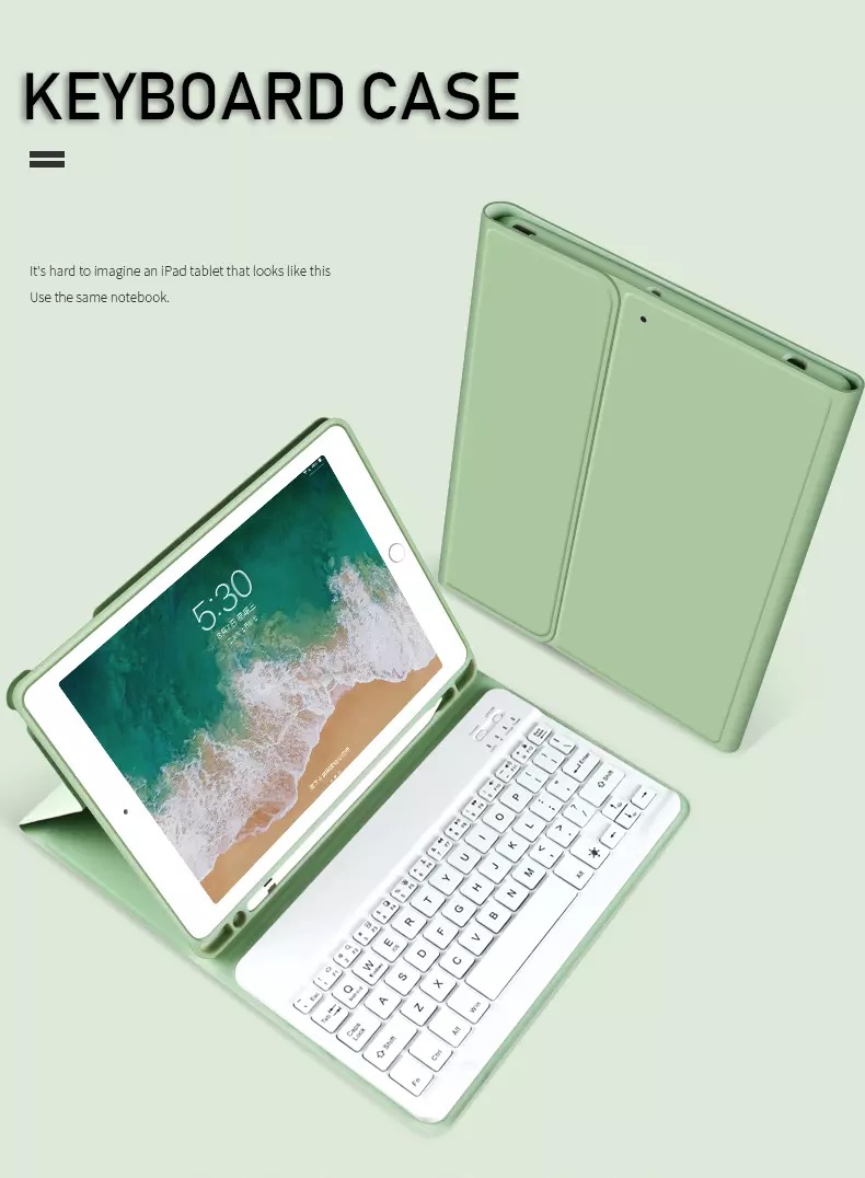 Wireless Bluetooth Keyboard Cover For iPad Pro 10.5/ iPad Air 3 2019 10.5 Inch