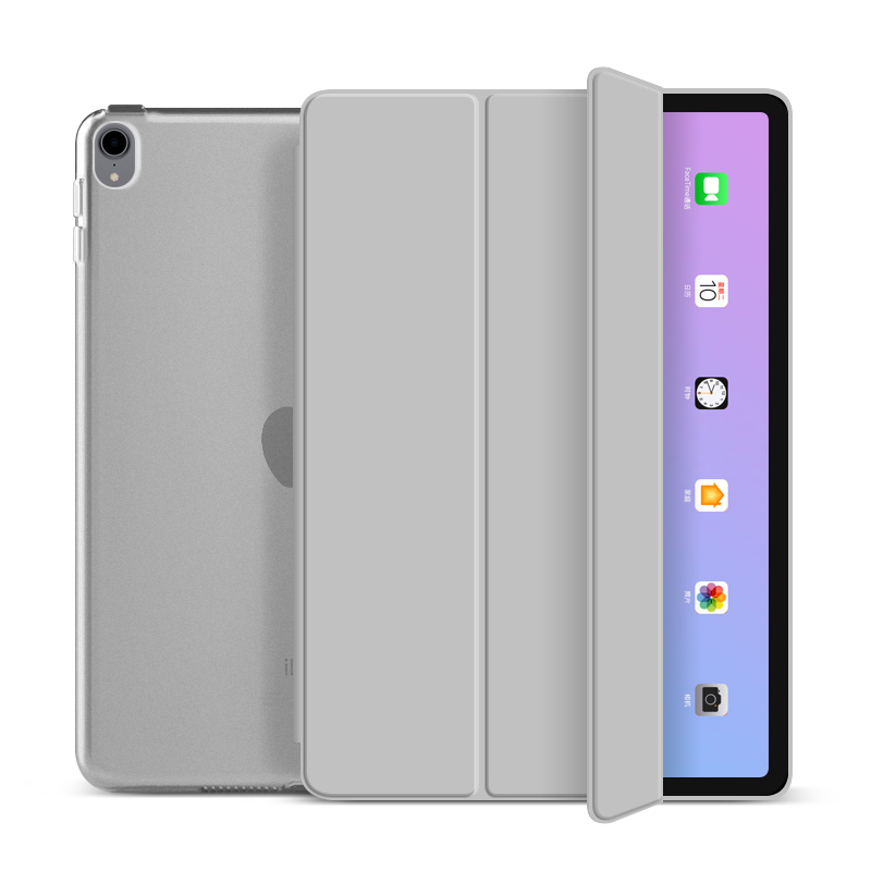 Anto Sleep Wake Functions With Hard Clear Back Cover For iPad Air4 10.9 Tablet Case