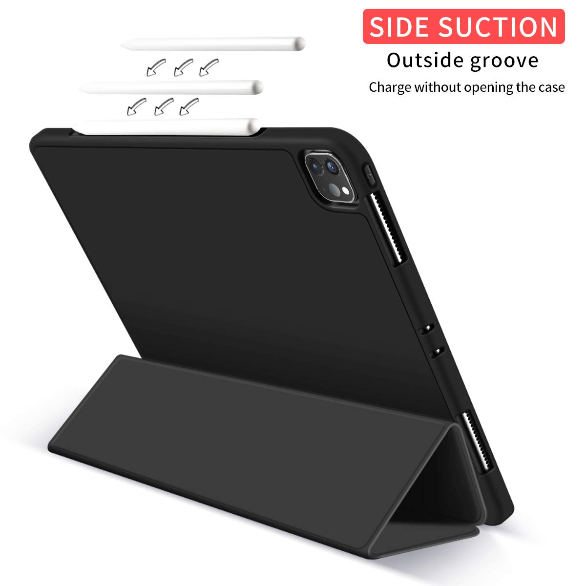 2020 Antishock Case With Soft Back Shell For iPad Pro 12.9 2020